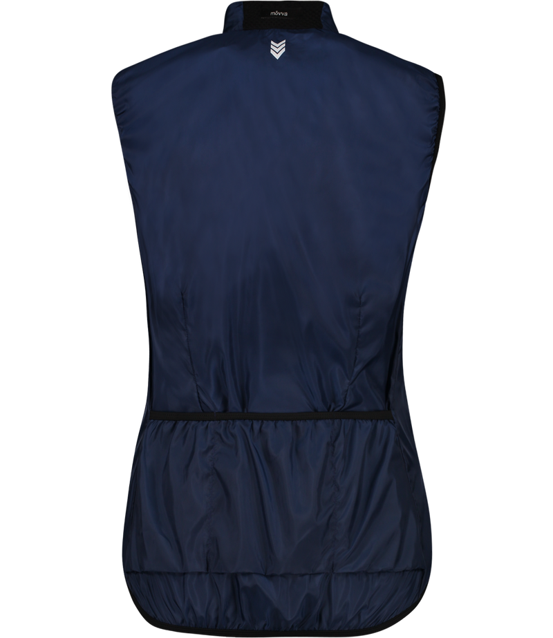 FALCON Windbreaker Vest Azul - Mujer