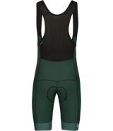 Half Wheeler Color Verde Bib Shorts - Hombre